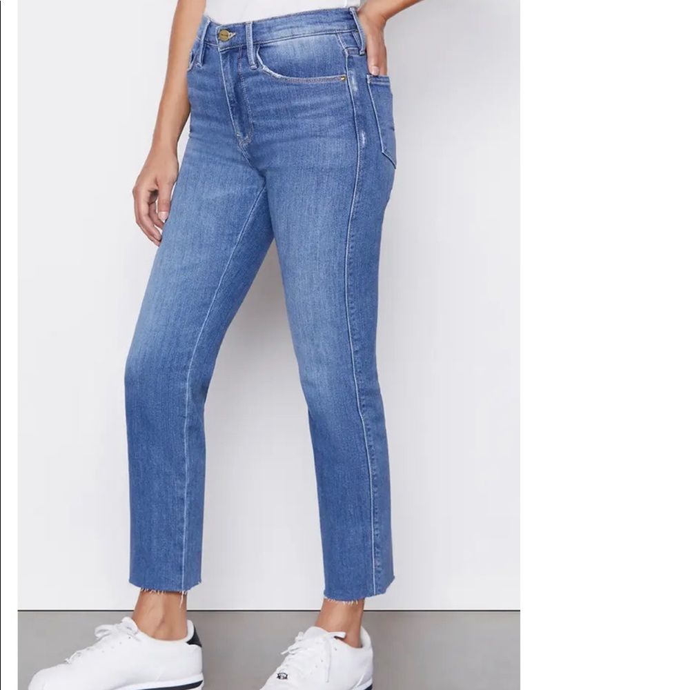 Frame Le Sylvie Slender Straight Jeans